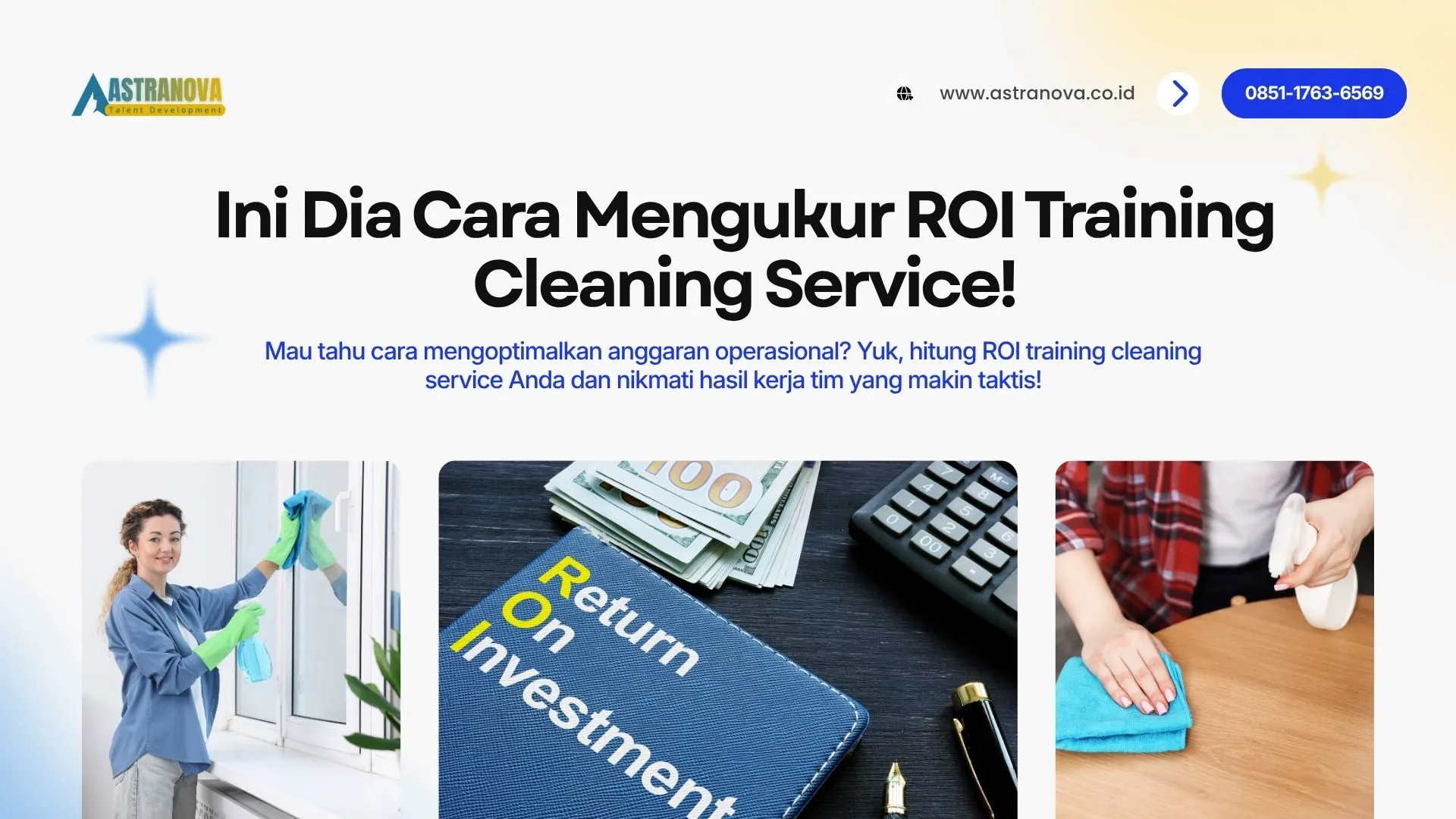 Cara Mengukur ROI Training Cleaning Service
