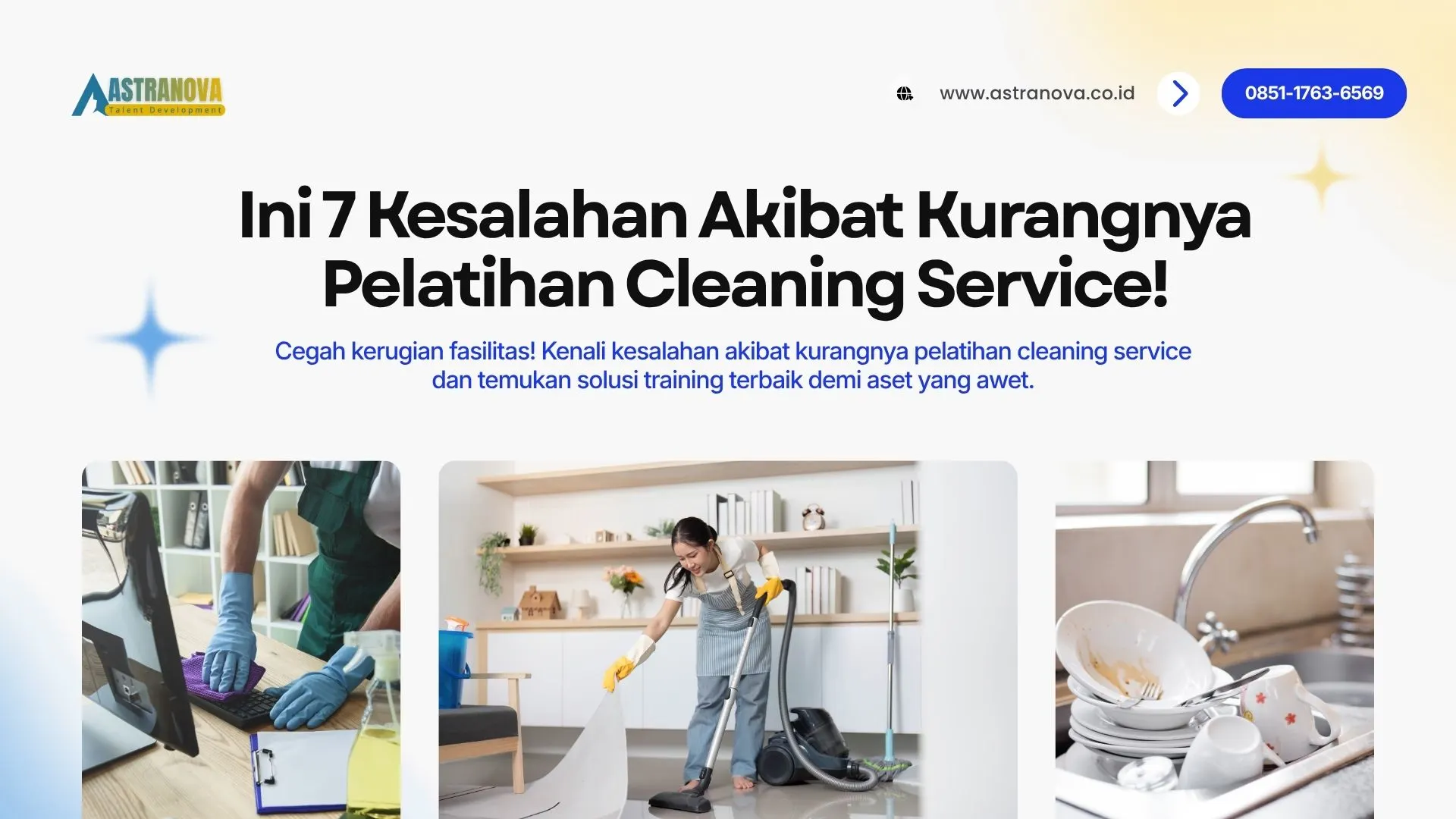 Kesalahan Akibat Kurangnya Pelatihan Cleaning Service