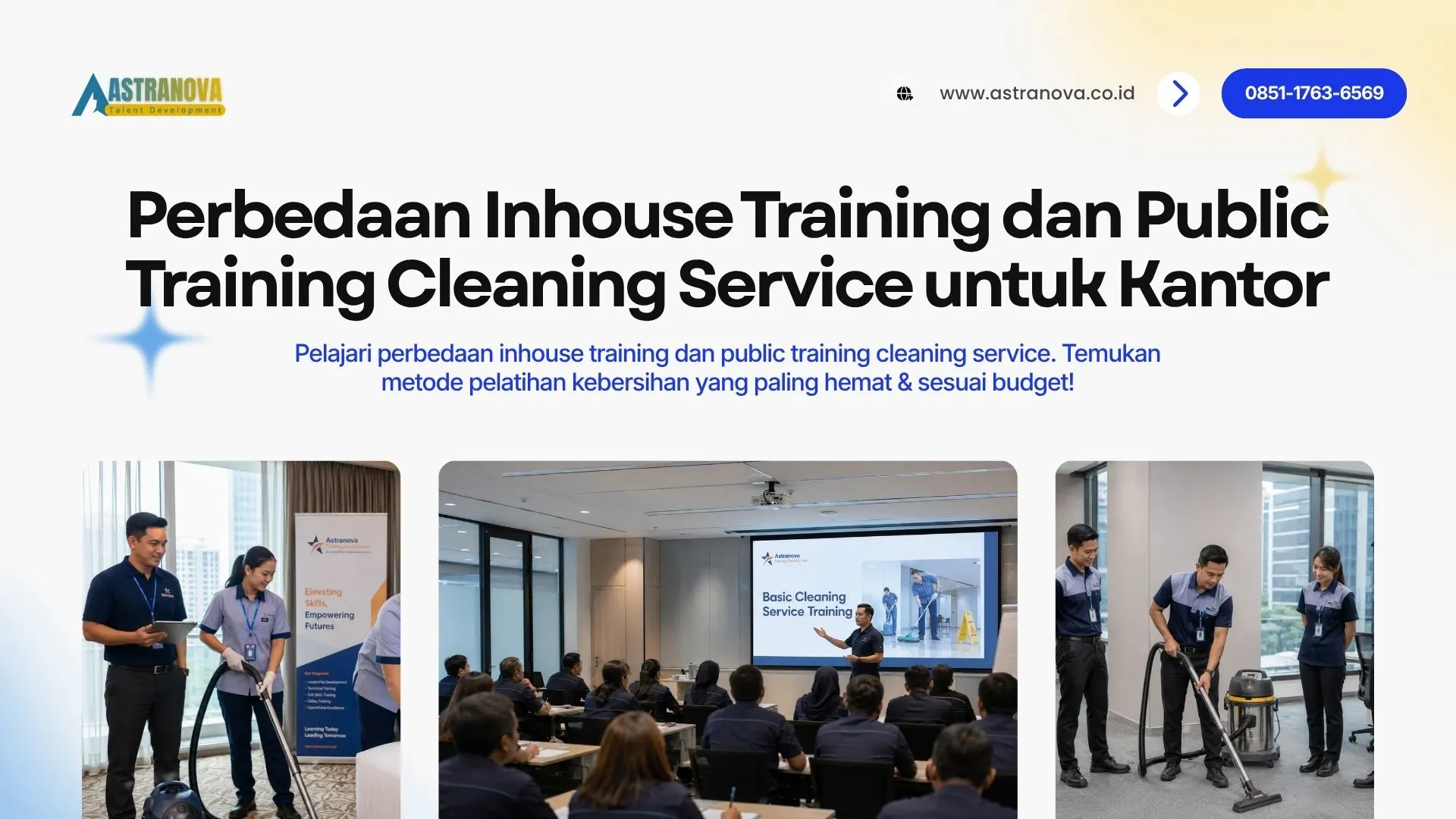 Perbedaan Inhouse Training dan Public Training Cleaning Service