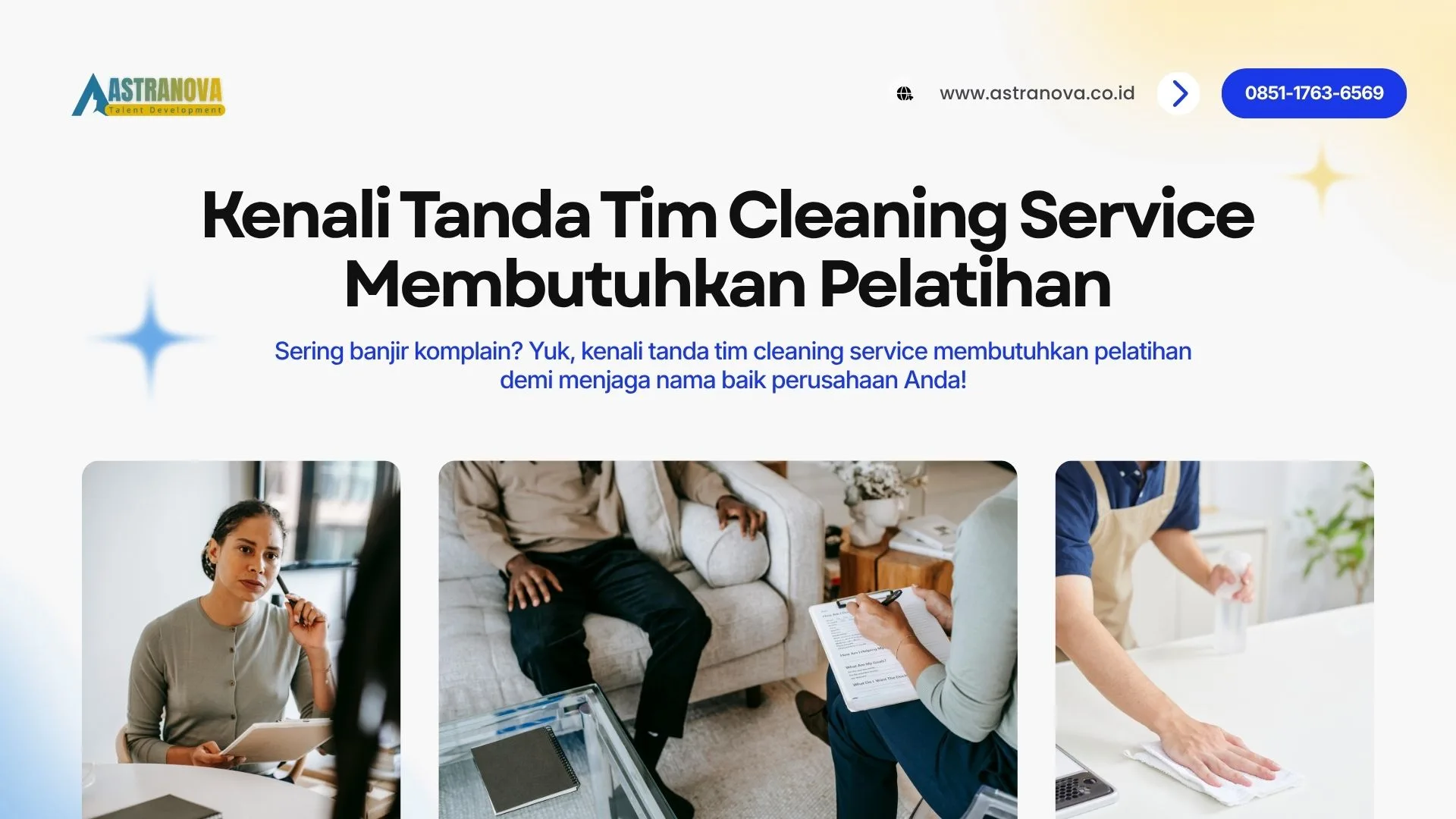 Tanda Tim Cleaning Service Membutuhkan Pelatihan