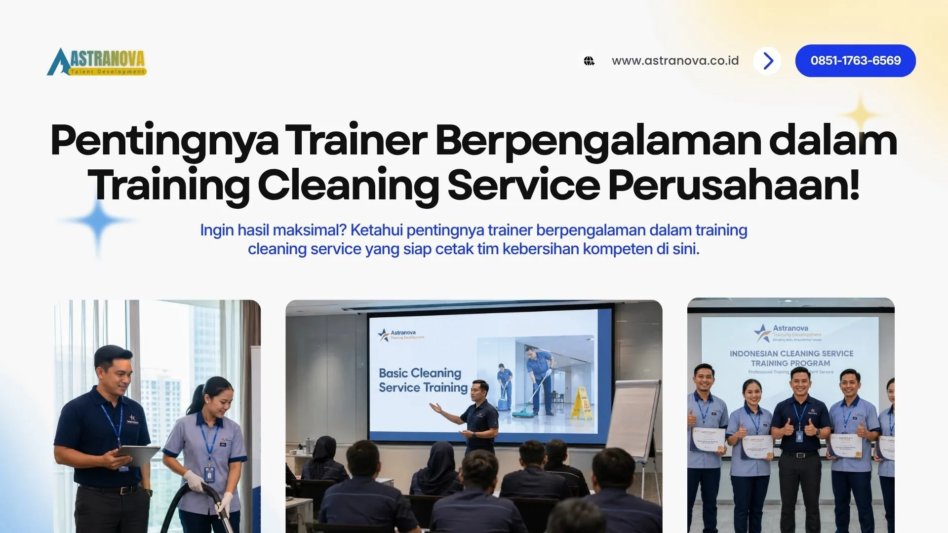 Pentingnya Trainer Berpengalaman dalam Training Cleaning Service