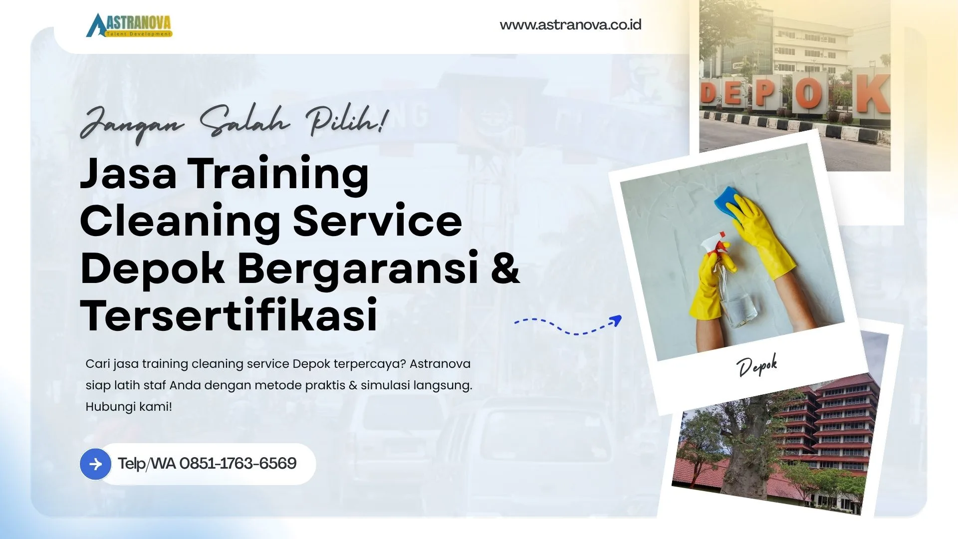 Training Cleaning Service Depok
