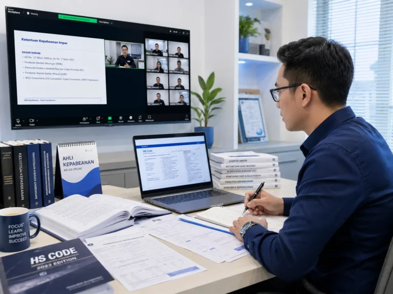 diklat ahli kepabeanan kelas online