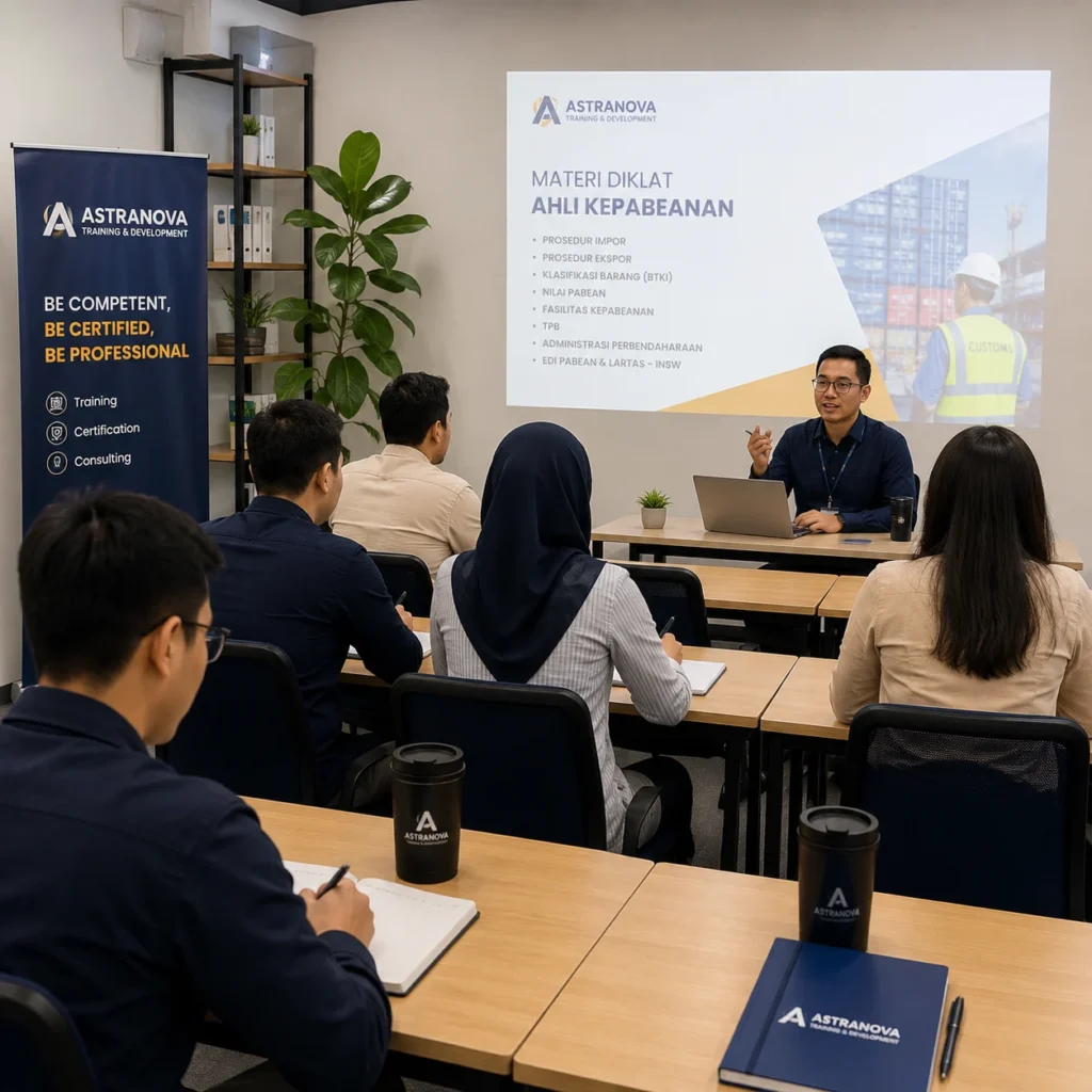 diklat ahli kepabeanan offline jkt