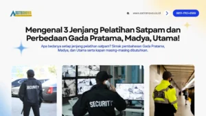 3 Jenjang Pelatihan Satpam