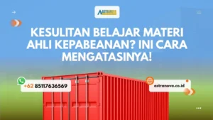 Kesulitan Belajar Materi Ahli Kepabeanan