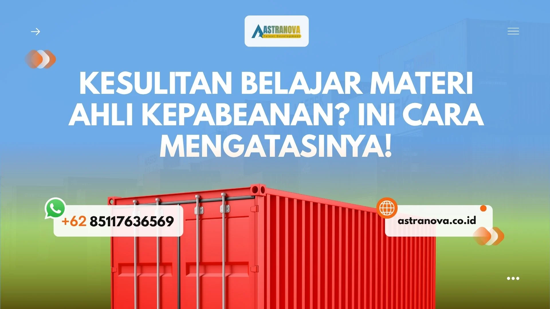 Kesulitan Belajar Materi Ahli Kepabeanan