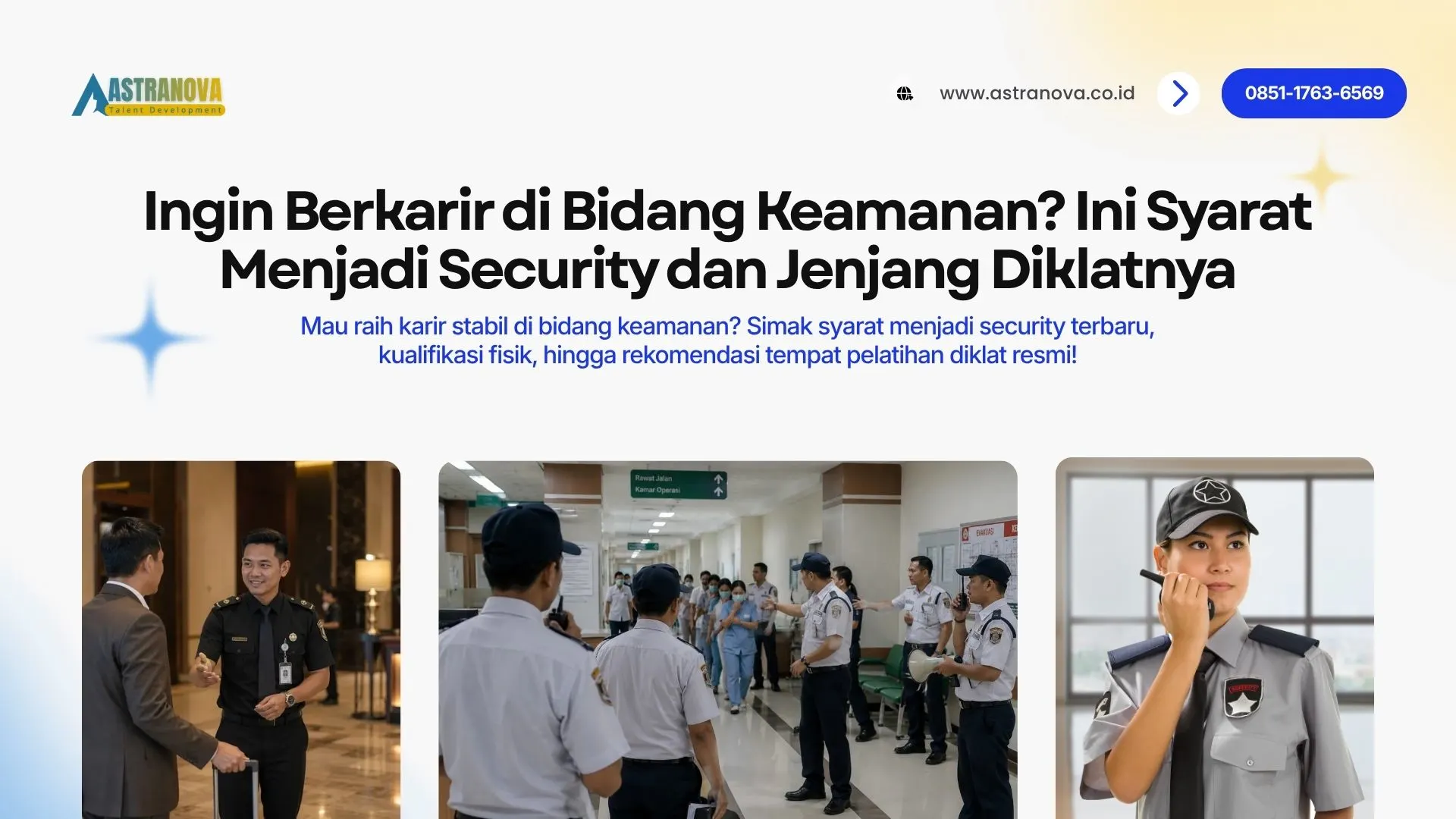 Syarat Menjadi Security