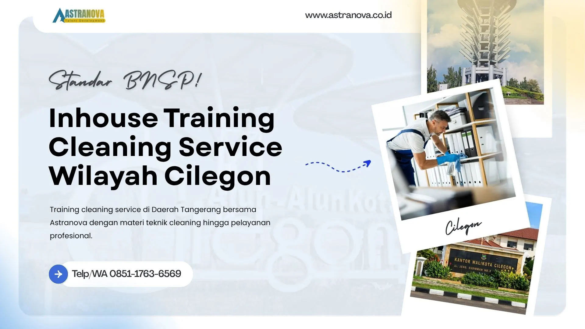 nhouse Training Cleaning Service Wilayah Cilegon
