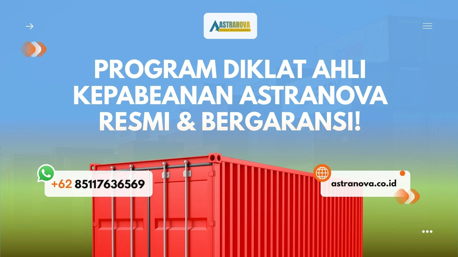Program Diklat Ahli Kepabeanan Astranova Resmi & Bergaransi!